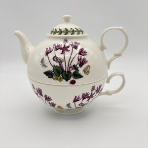 Portmeirion Botanic Garden Tea for One Set Floral